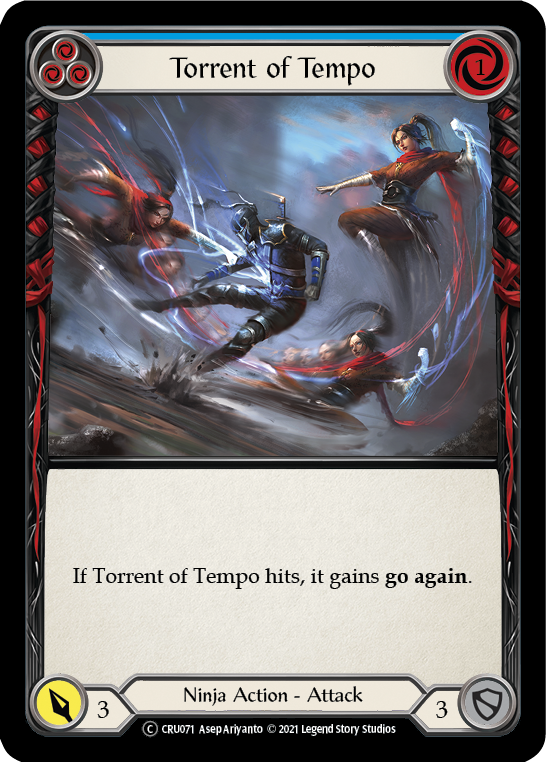 Torrent of Tempo (Blue)