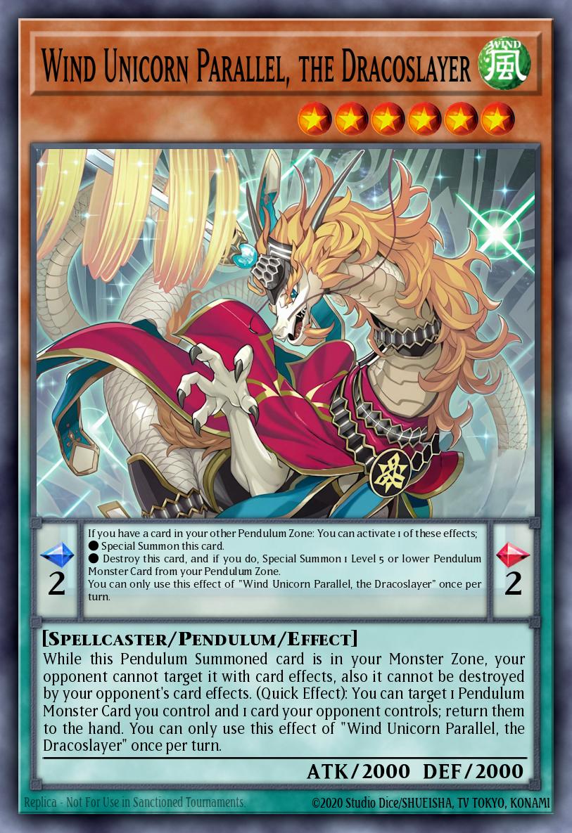 Wind Unicorn Parallel, the Dracoslayer