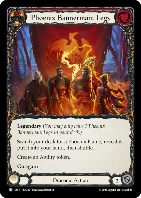 Phoenix Bannerman: Legs (Red)
