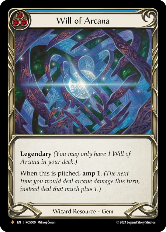 Will of Arcana (Blue)