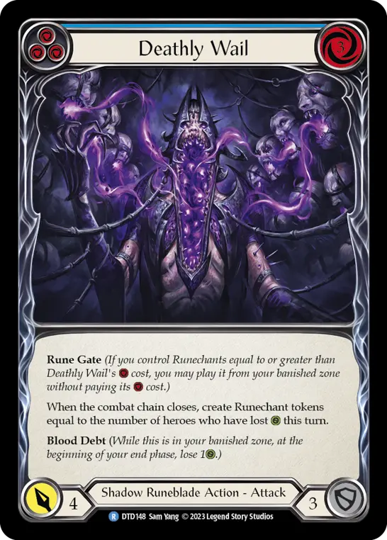 Deathly Wail (Blue)
