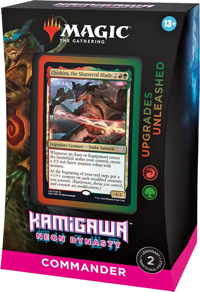 Kamigawa Neon Dynasty Commander Deck Upgrades Unleashed