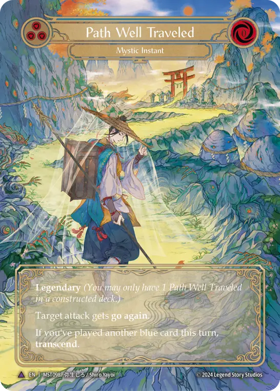 Path Well Traveled (Blue)