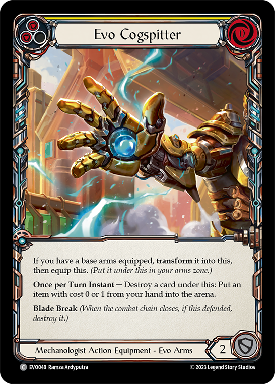 Evo Cogspitter (Yellow)