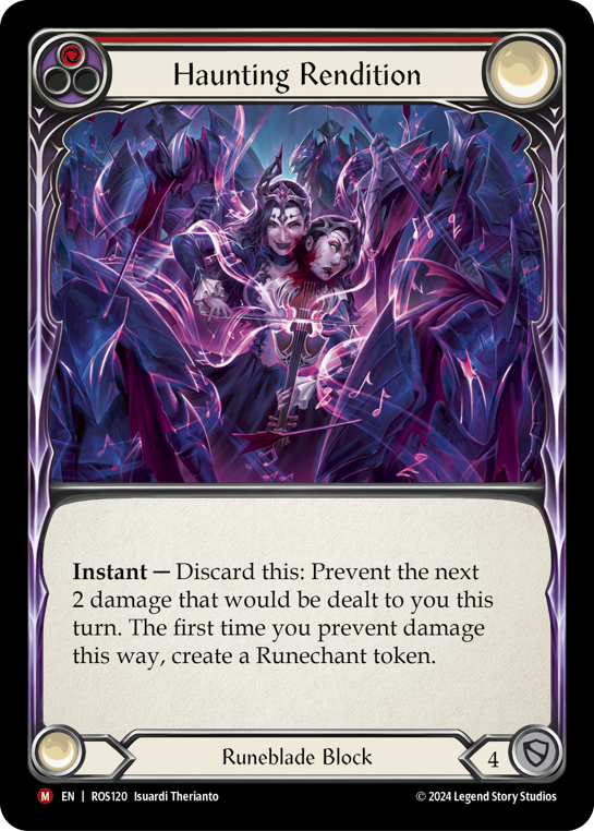 Haunting Rendition (Red)