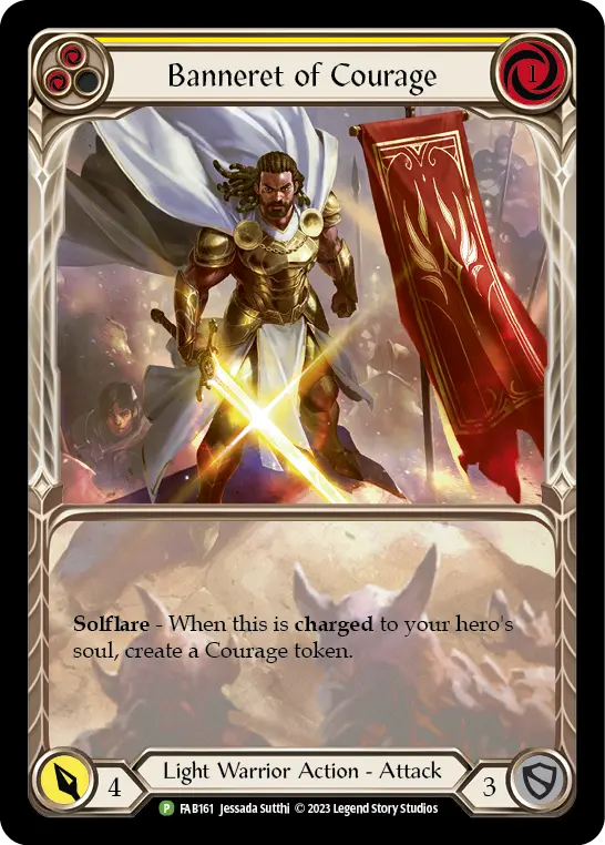 Banneret of Courage (Yellow)