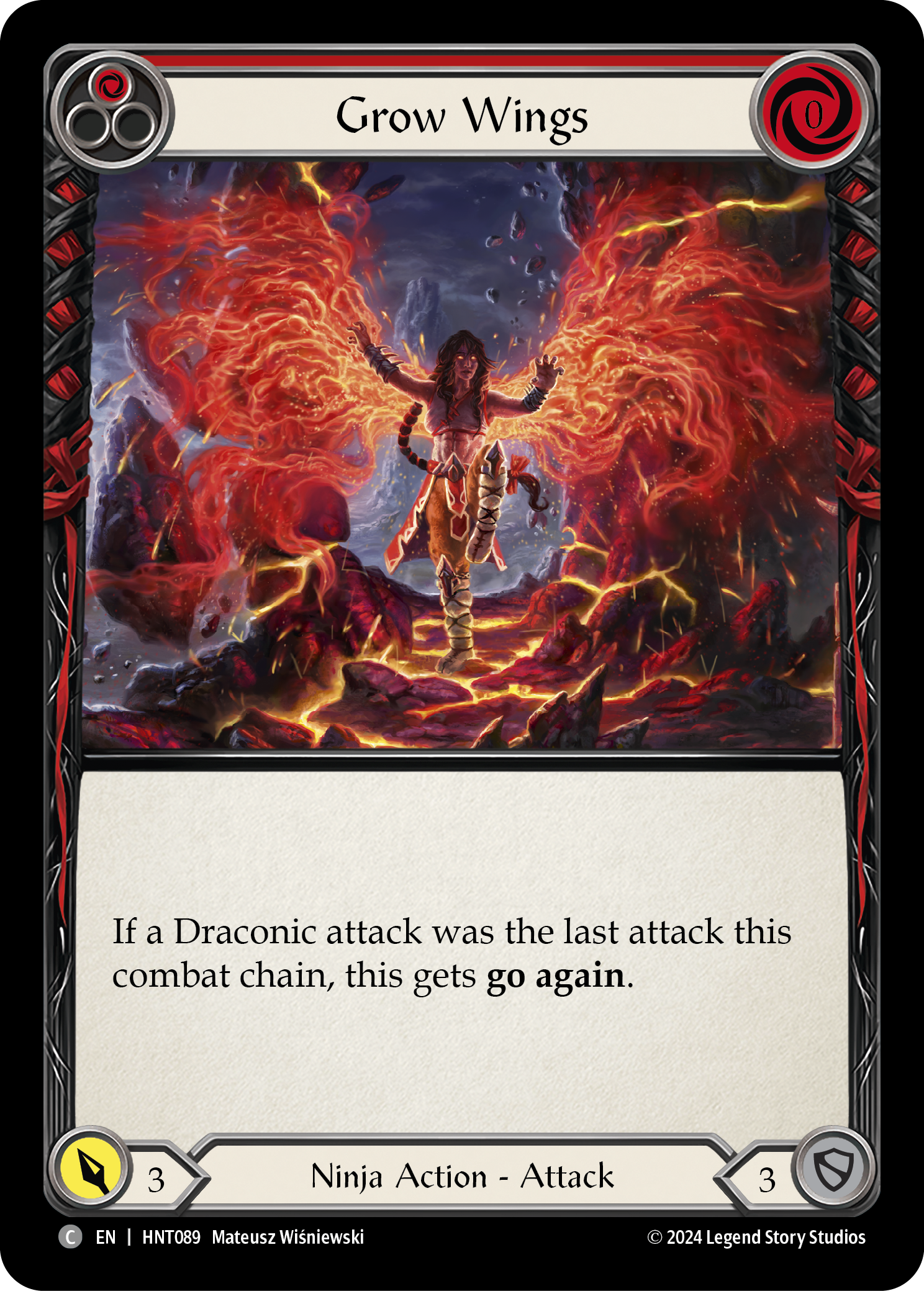 Grow Wings (Red)