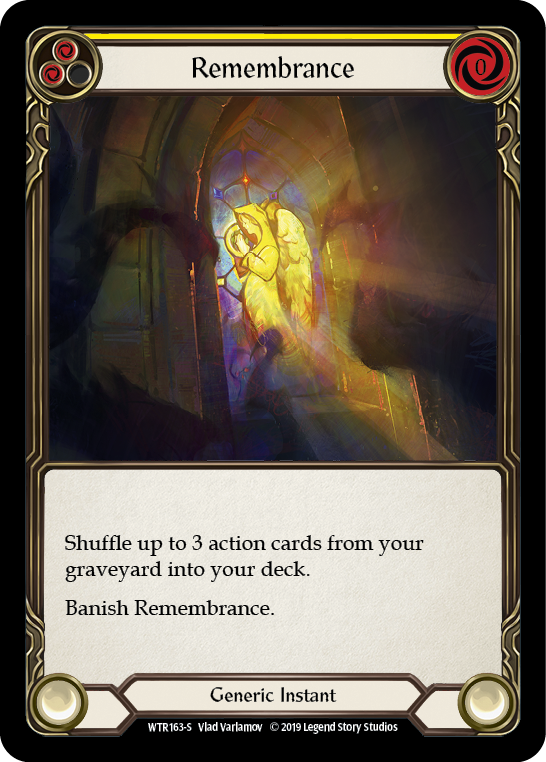 Remembrance (Yellow)