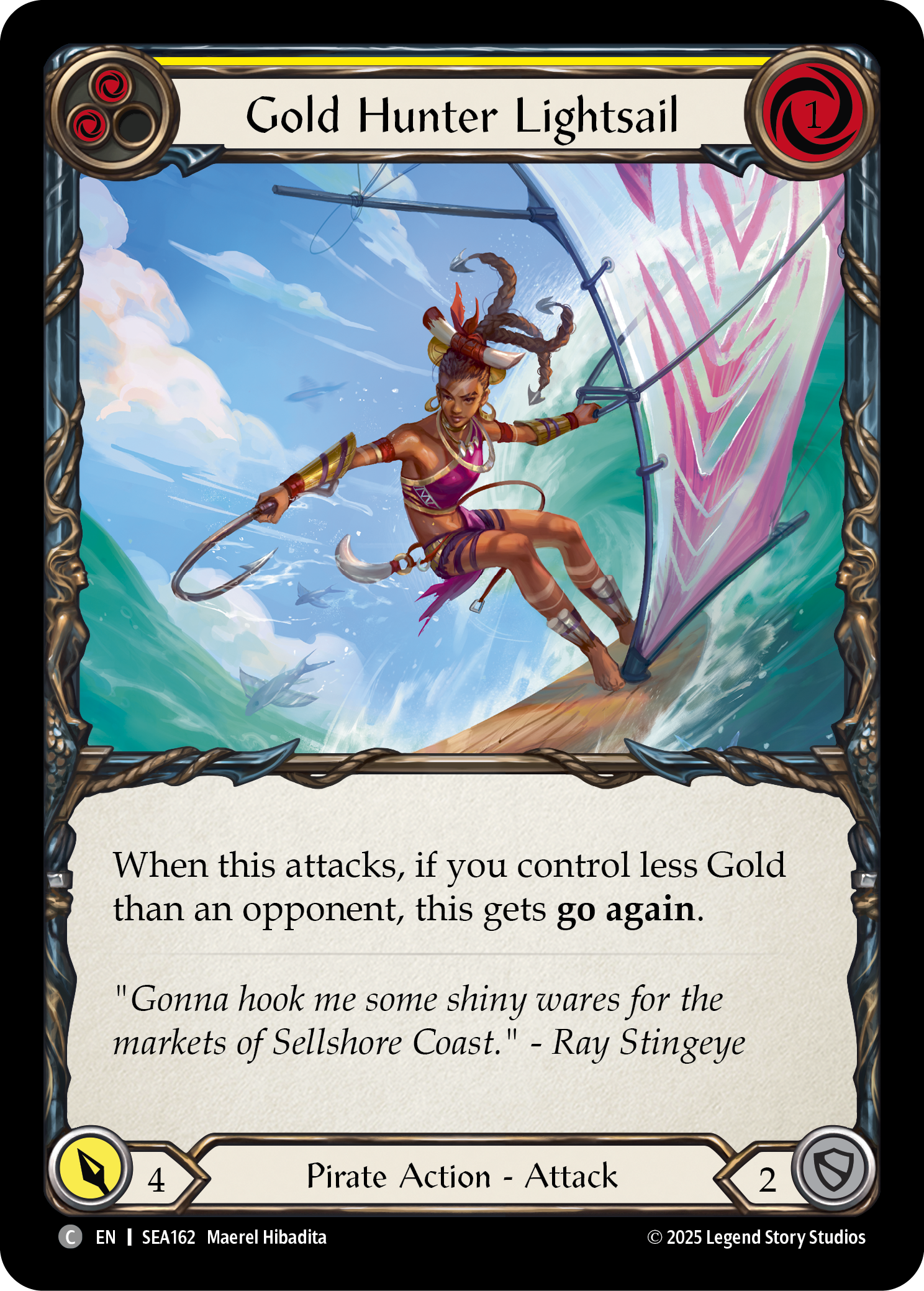 Gold Hunter Lightsail (Yellow)