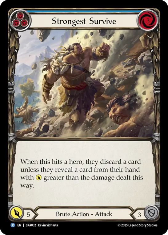 Strongest Survive (Blue)