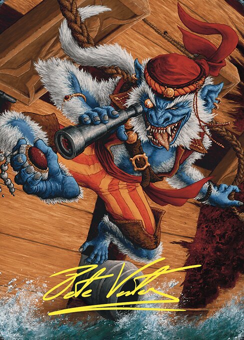 Treasure Nabber Art Card