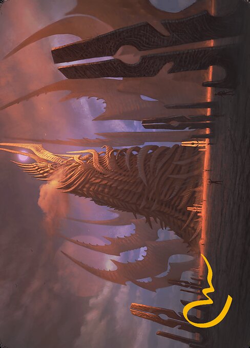 Phyrexian Tower Art Card