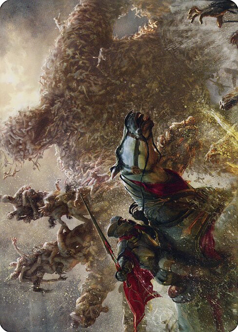 Writhing Necromass Art Card