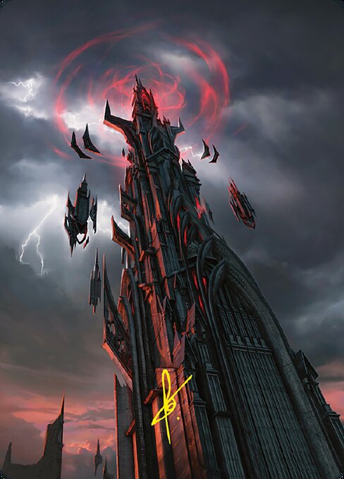 Barad-dûr Art Card