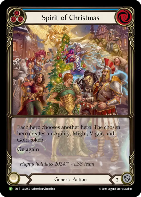 Spirit of Christmas (Blue)