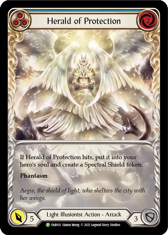 Herald of Protection (Blue)