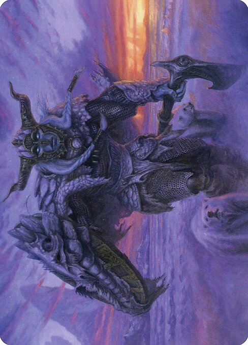 Rimeshield Frost Giant Art Card