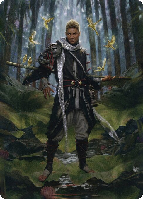 Grand Master of Flowers Art Card