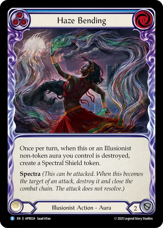 Haze Bending (Blue)