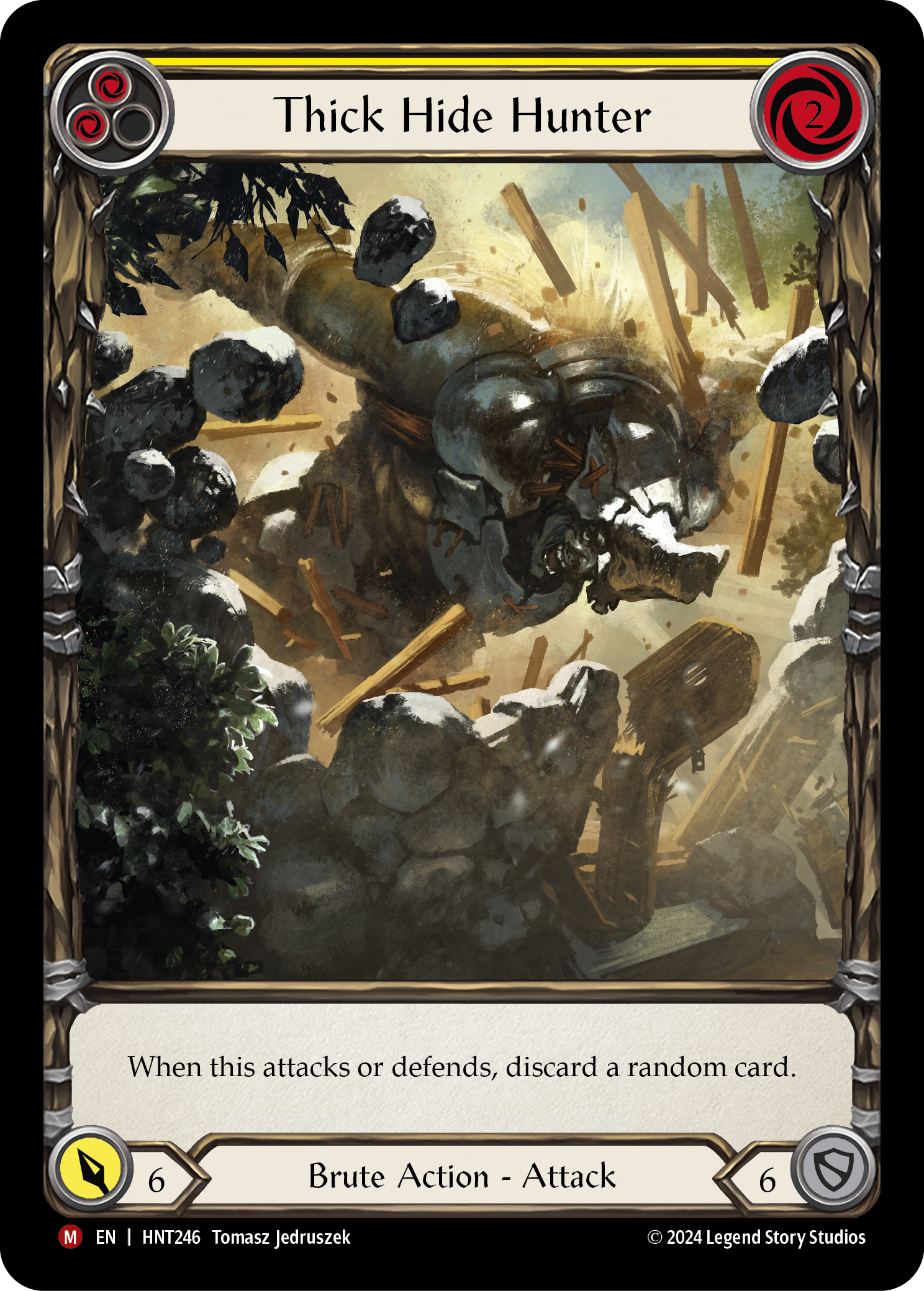 Thick Hide Hunter (Yellow)