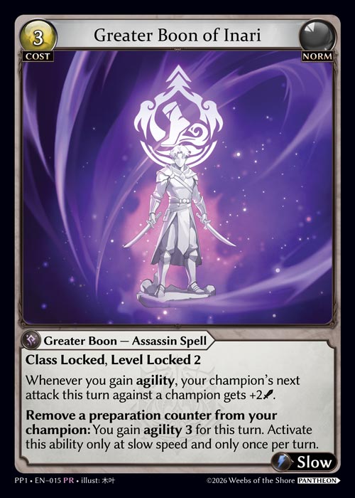 Greater Boon of Inari