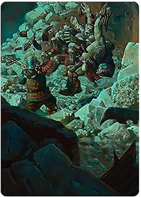 Gimli's Reckless Might Art Card