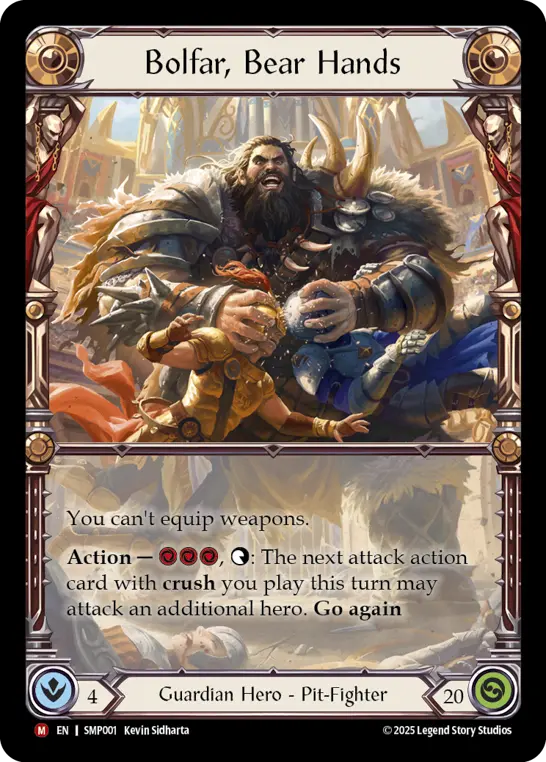 Bolfar, Bear Hands