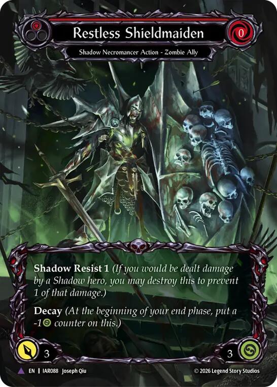 Restless Shieldmaiden (Red)