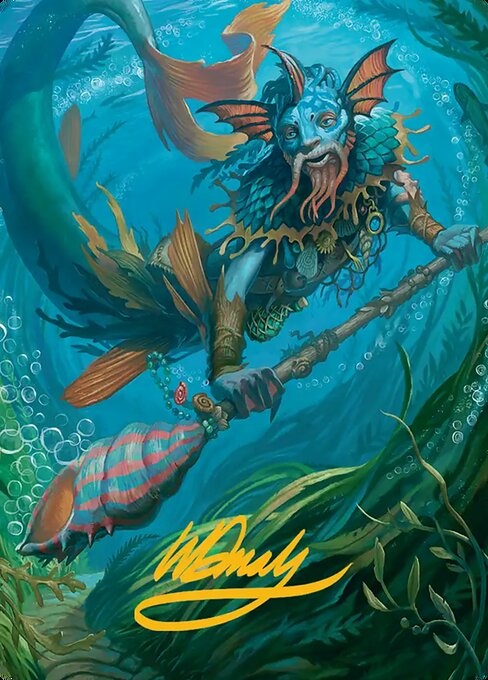 Sygg, Wanderwine Wisdom Art Card