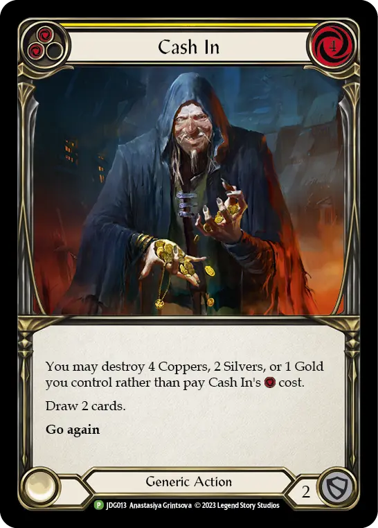 Cash In (Yellow)