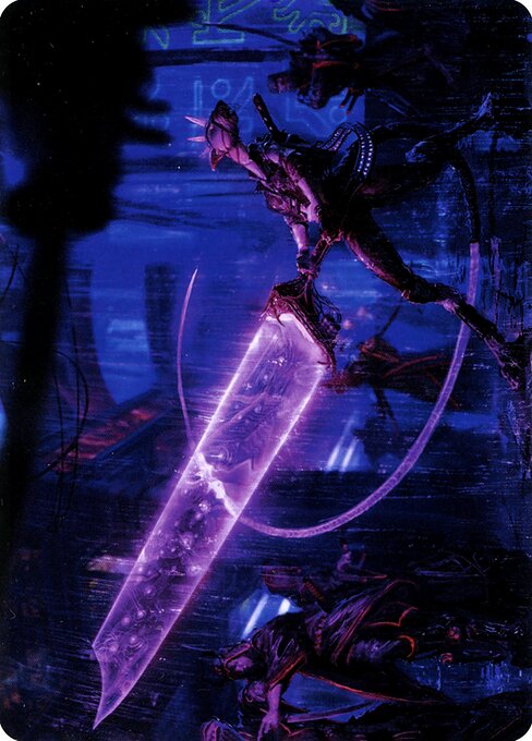 Enormous Energy Blade Art Card