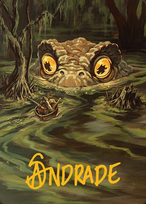 The Gitrog Monster Art Card