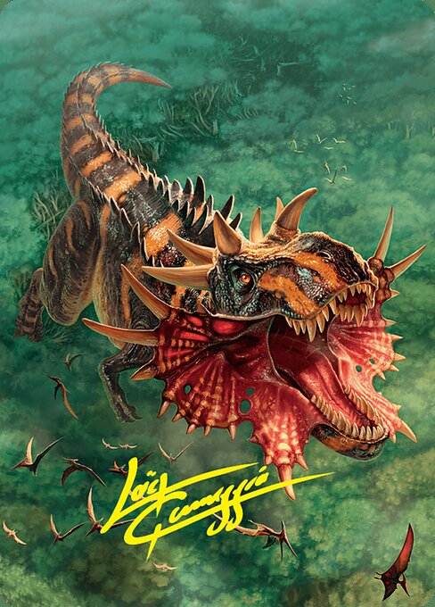 Gigantosaurus Art Card