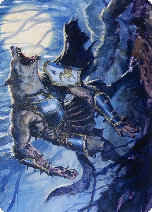Moonrage Brute Art Card