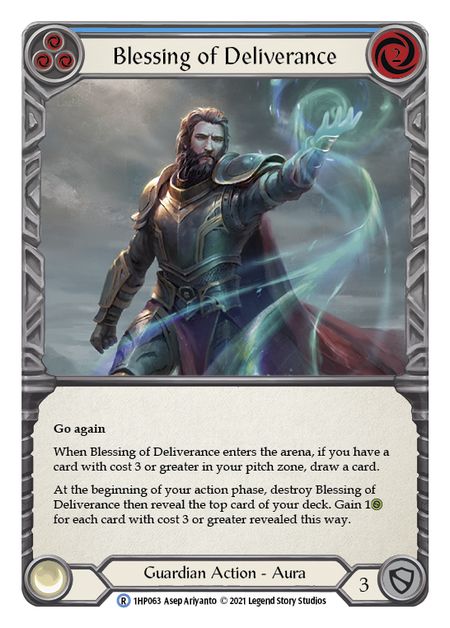 Blessing of Deliverance (Blue)