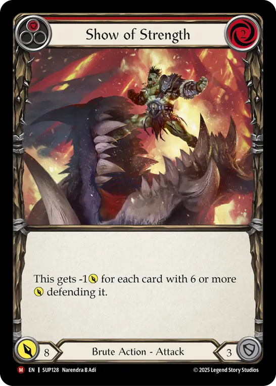 Show of Strength (Red)