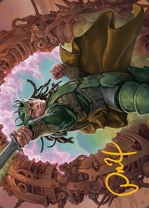 Eladamri, Korvecdal Art Card