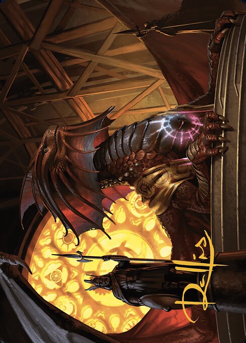 Niv-Mizzet, Guildpact Art Card
