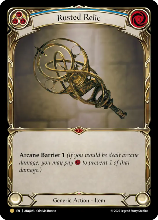 Rusted Relic (Blue)