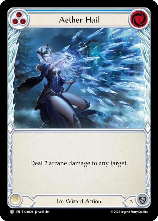 Aether Hail (Blue)