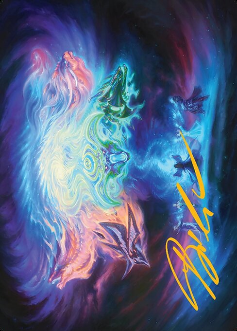 Call the Spirit Dragons Art Card