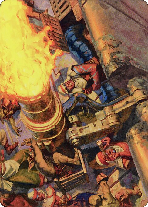 Mana Cannons Art Card