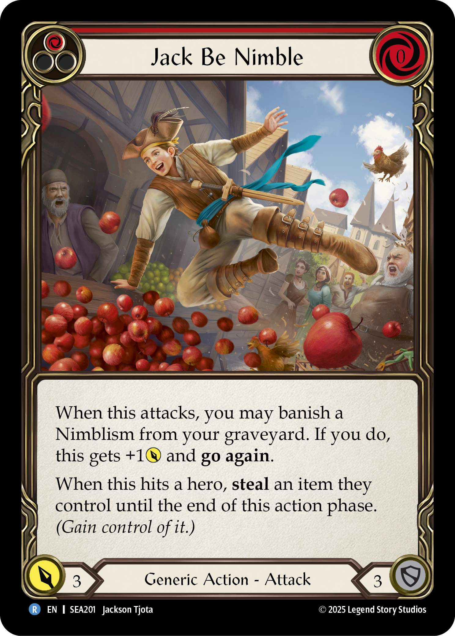Jack Be Nimble (Red)