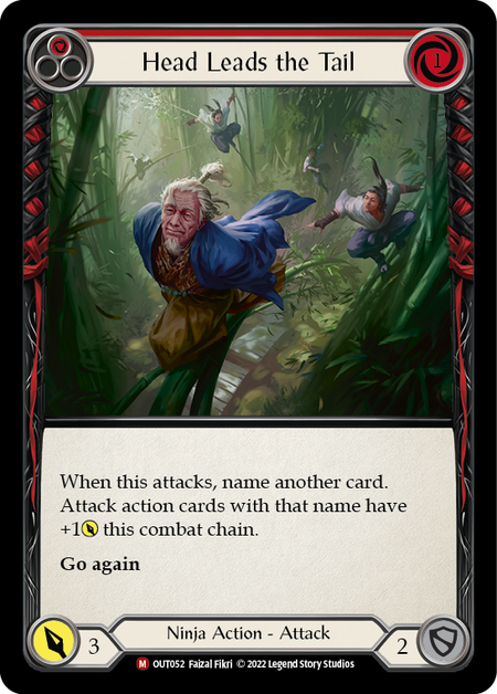 Head Leads the Tail (Red)