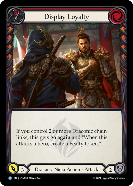 Display Loyalty (Red)