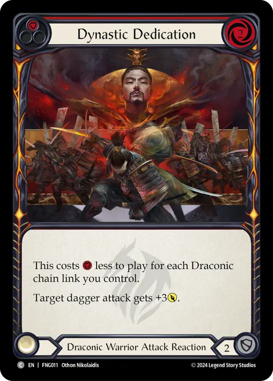 Dynastic Dedication (Red)