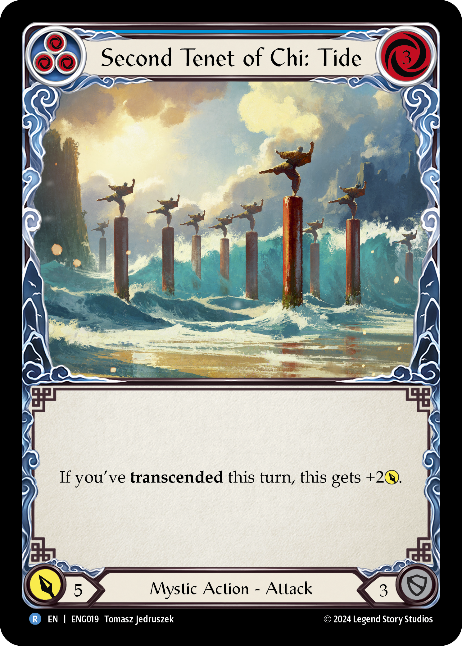 Second Tenet of Chi: Tide (Blue)