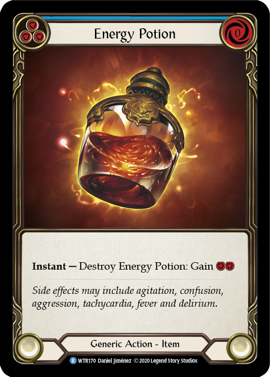 Energy Potion (Blue)