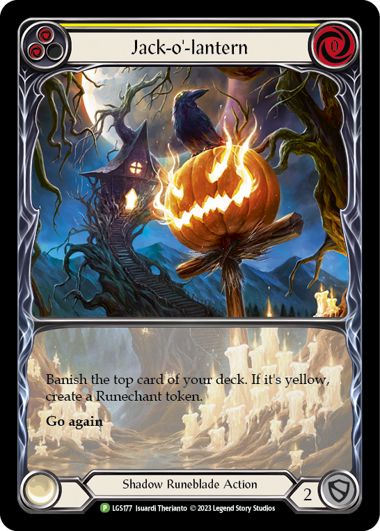 Jack-o'-lantern (Yellow)