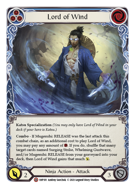 Lord of Wind (Blue)
